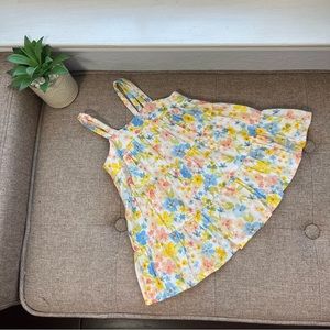 Old Navy Floral All Day Tiered Dress 6-12M